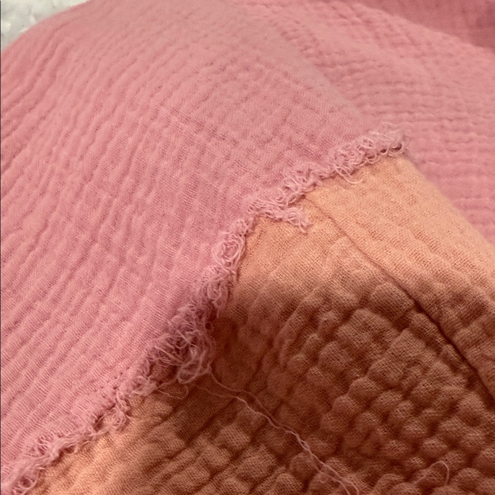 Pink Button-Up Shirt Hem & Thread - Picture 5 of 7